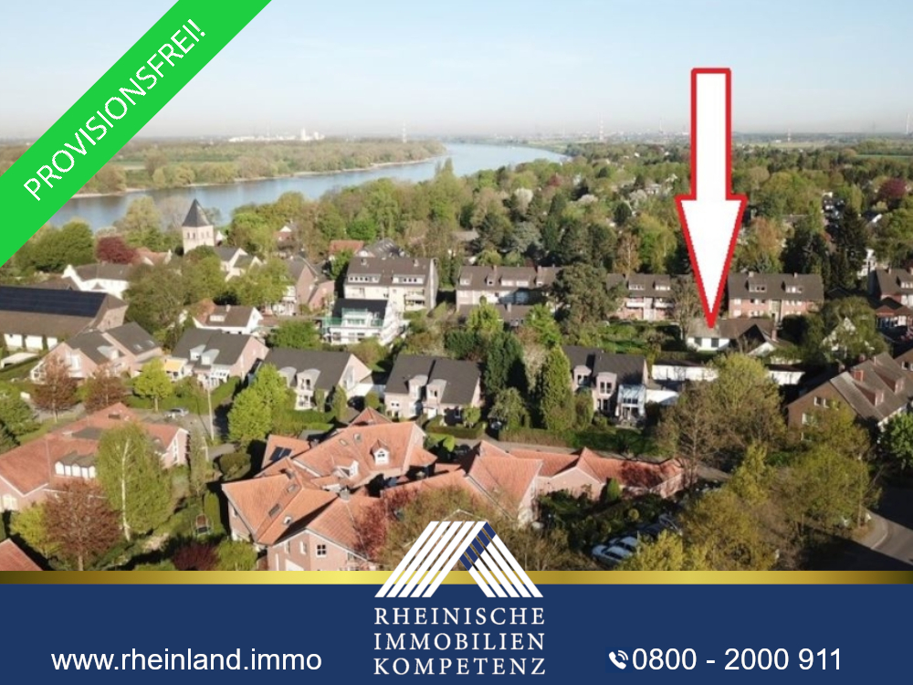 PROVISIONSFREI!
DHH BAUGRUNDSTÜCK in ALT-WITTLAER am RHEIN -
FUSSLÄUFIGE LAGE zum RHEINDEICH!